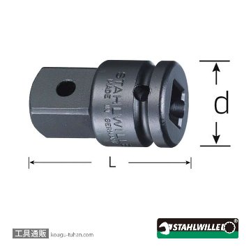 スタビレー 514IMP (1/2SQx3/4SQ) インパクト用アダプターの画像