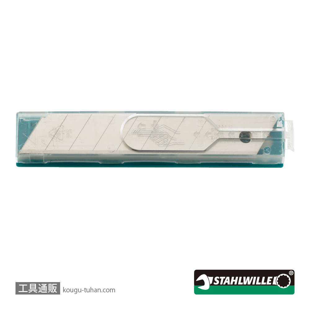 スタビレー 12965-3R カッターナイフ替刃(大・10枚) (79251004)の画像