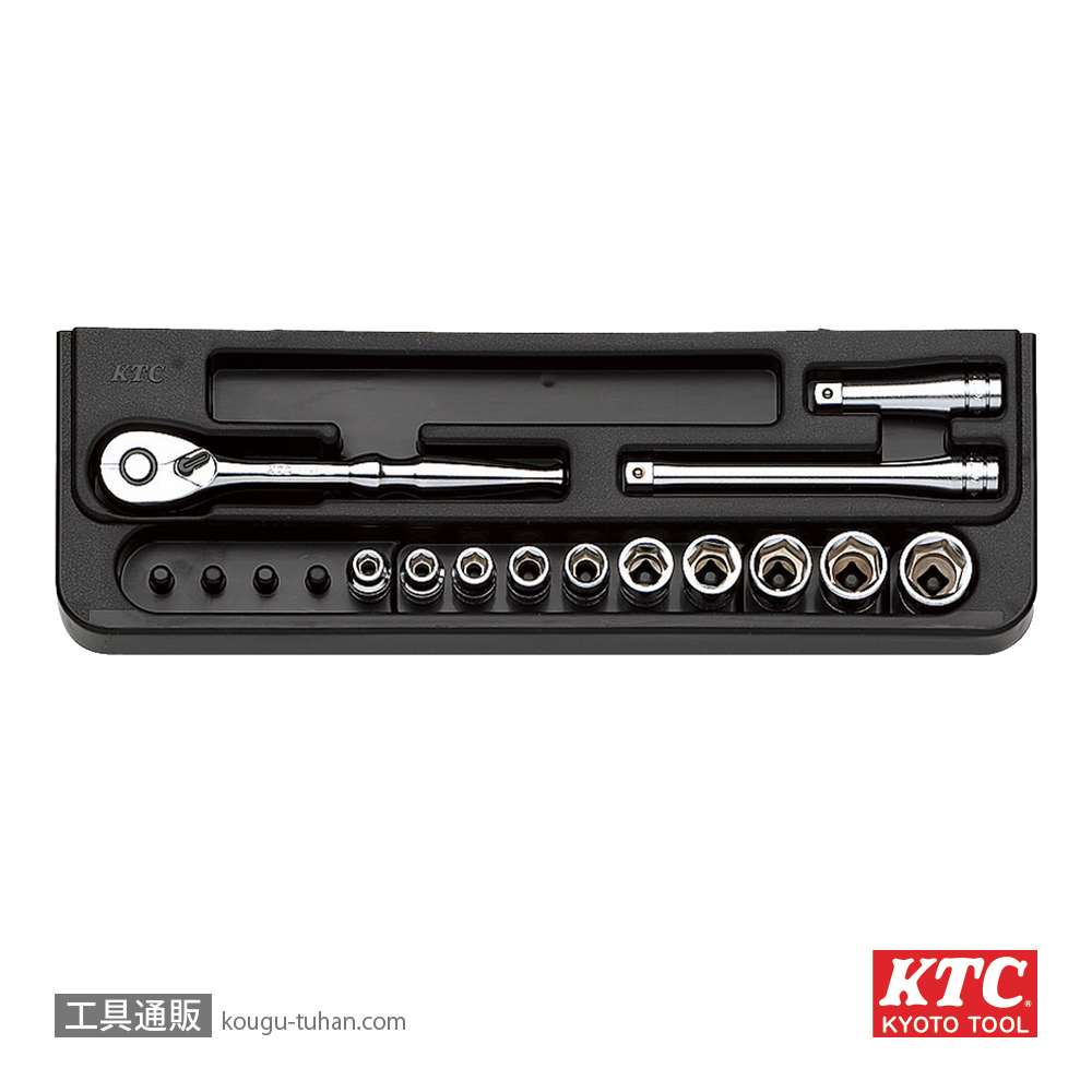 KTC TB210 (6.3SQ)ソケットレンチセット(ミリ)の画像
