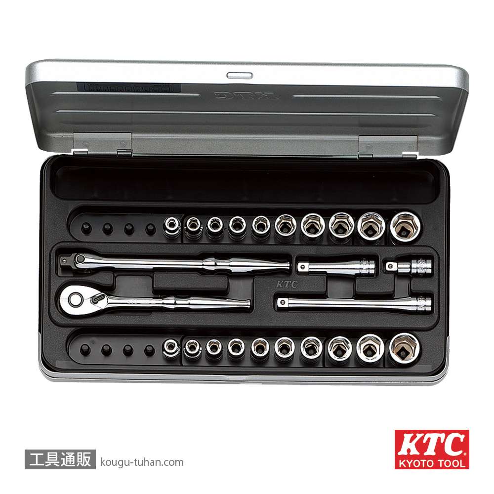 KTC TB2X20B (6.3SQ)ソケットレンチセット(インチ)の画像