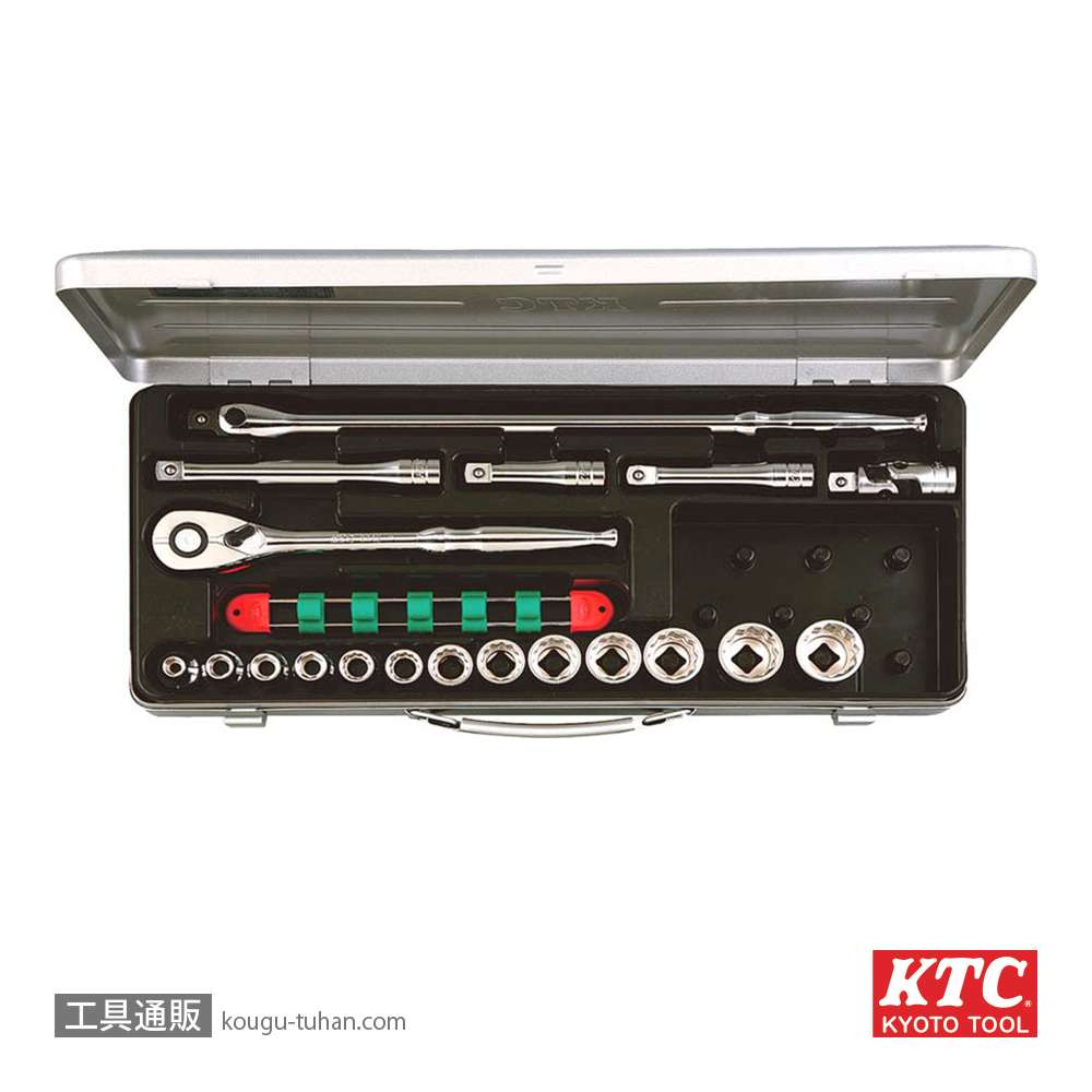 KTC TB413X (12.7SQ)ソケットレンチセット(ミリ)の画像