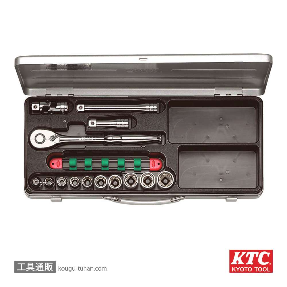 KTC TB410 (12.7SQ)ソケットレンチセット(ミリ)の画像