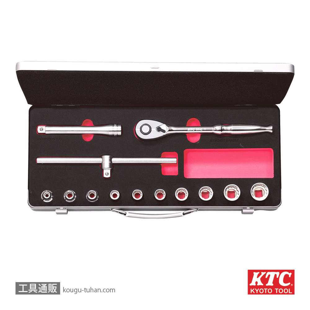 KTC TB410W (12.7SQ)ソケットレンチセット(ミリ)の画像