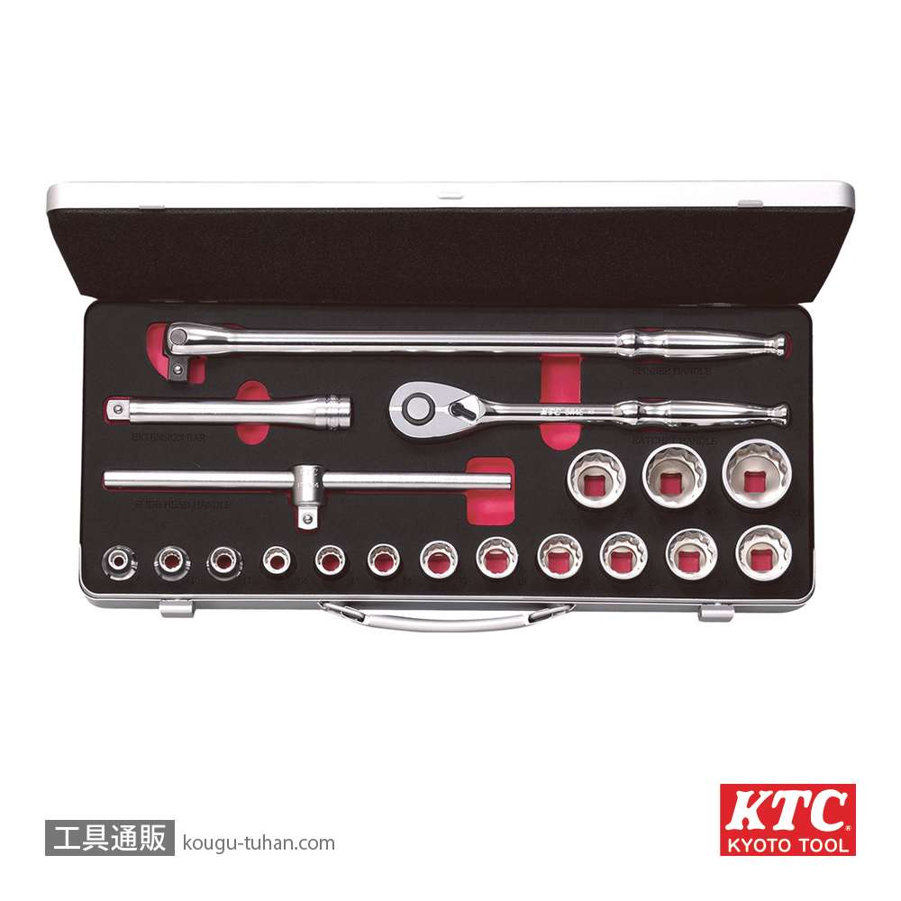 KTC TB415W (12.7SQ)ソケットレンチセット(ミリ)の画像