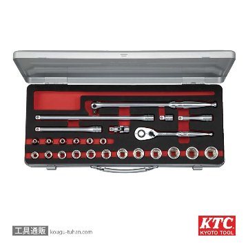 TB325A 9.5sq.ソケットセット(六角)[25点]