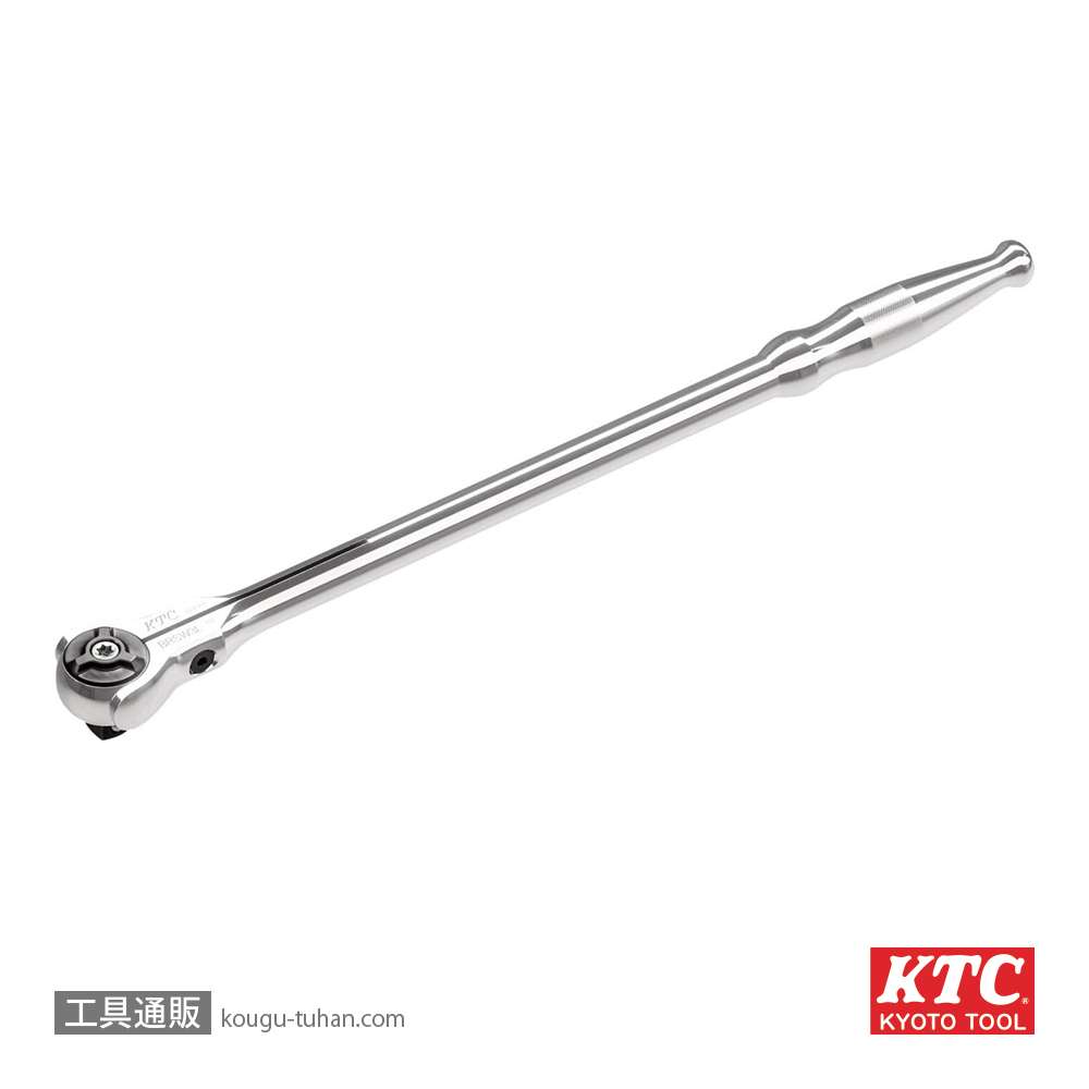 KTC BRSW3L (9.5SQ)ロングスイベルラチェットハンドルの画像