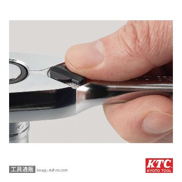 KTC BR390F 9.5sq.ラチェットハンドル(90枚ギア)の画像