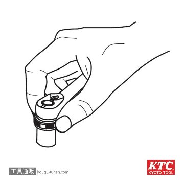 KTC BE4-Q (12.7SQ)クイックスピンナの画像