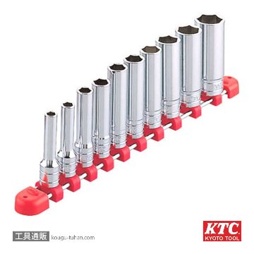 TB3L10 (9.5SQ)ディープソケットセット(ミリ)