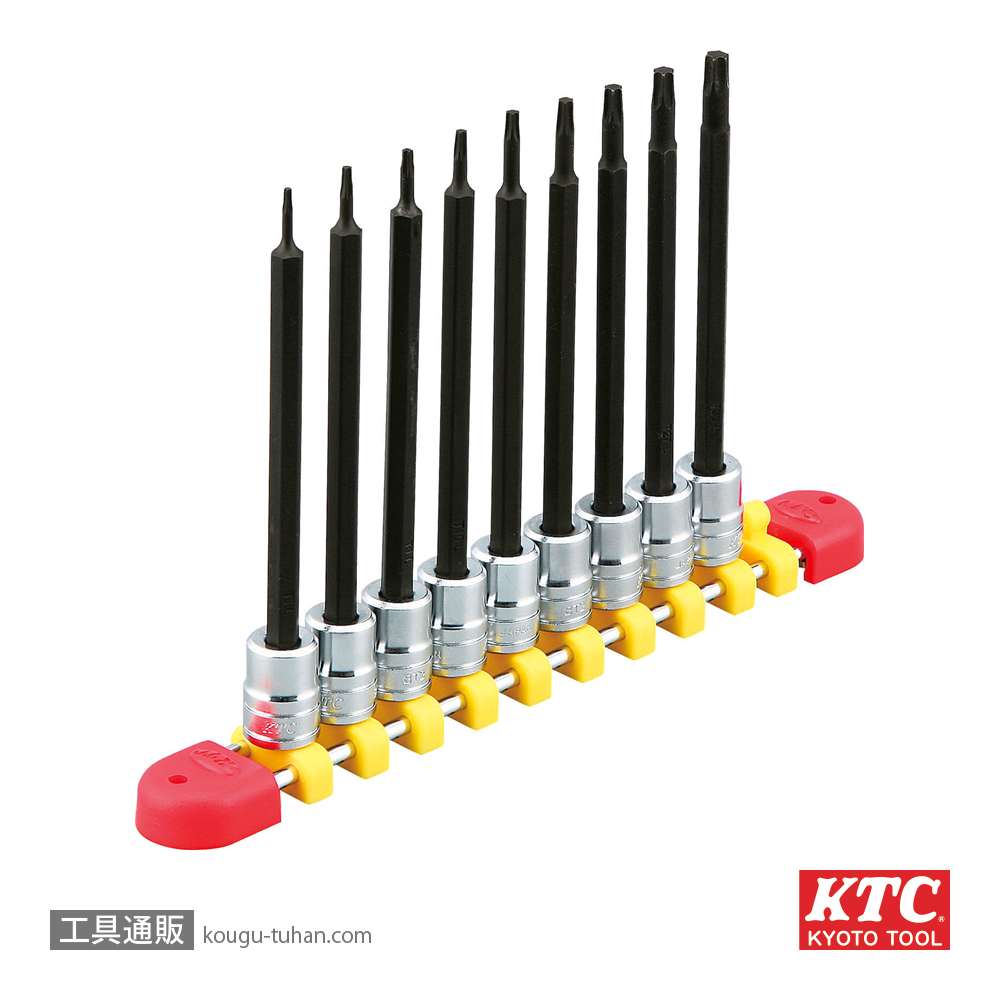 KTC TBT2L09T 6.3SQ ロングＴ型トルクスビットソケットセットの画像