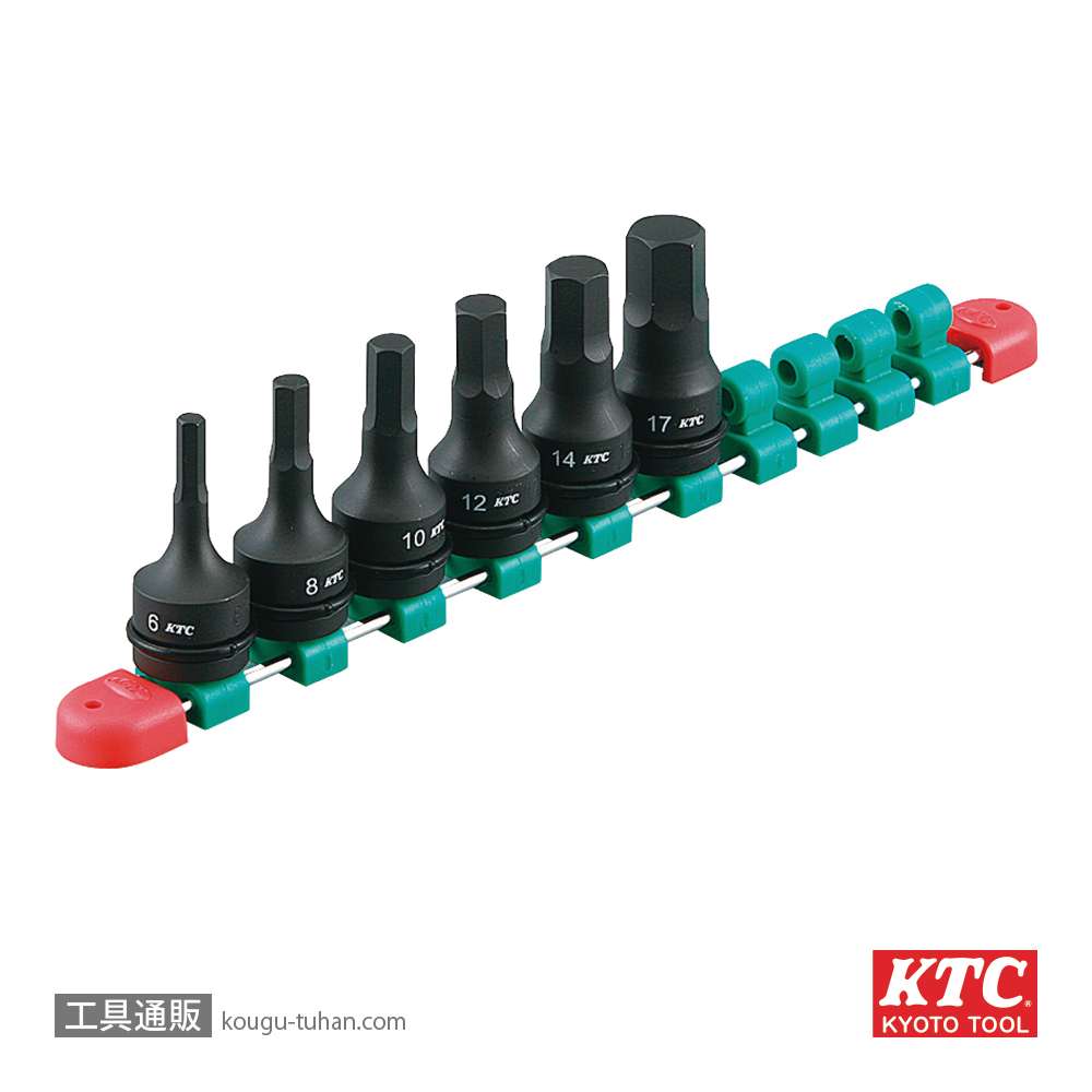 KTC TBTP406P (12.7SQ)インパクト用ヘキサゴンレンチセットの画像