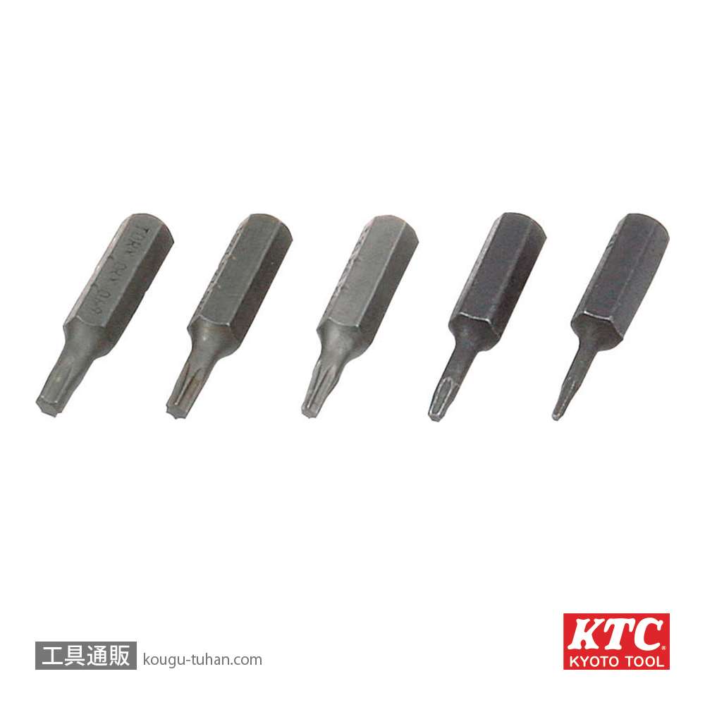 KTC TDT5 差し替えドライバ用Ｔ型トルクスビットセットの画像