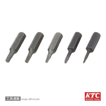 KTC TDT5 差し替えドライバ用Ｔ型トルクスビットセットの画像