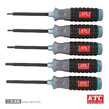 KTC TD1H5 樹脂柄ヘキサゴンドライバセット 5本組の画像