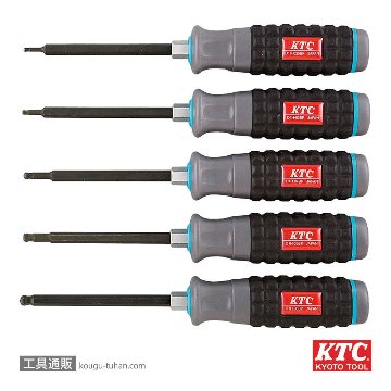 KTC TD1HBP5 樹脂柄ボールポイントヘキサゴンドライバセットの画像