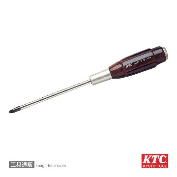 KTC D12P2-1 木柄ドライバ クロス貫通タイプの画像