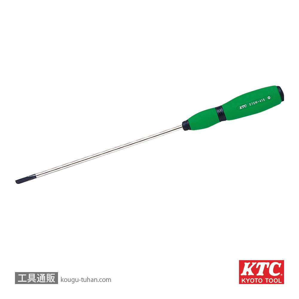 KTC D7SM-410 ソフト細軸ドライバ マイナスの画像