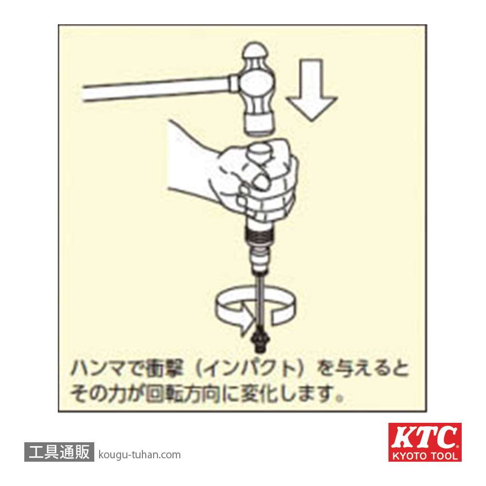 KTC SD6A インパクトドライバセットの画像