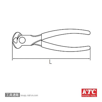 KTC EP-160 エンドニッパの画像