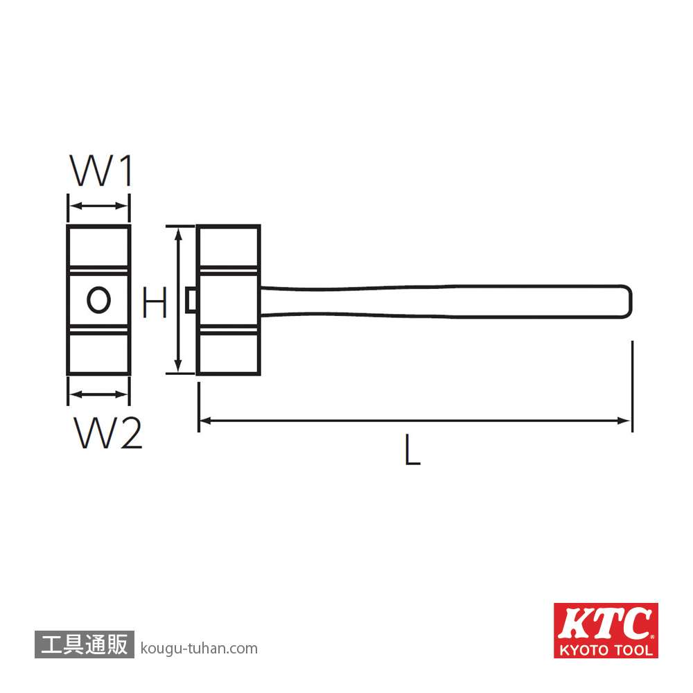 KTC UD6-10 コンビハンマの画像