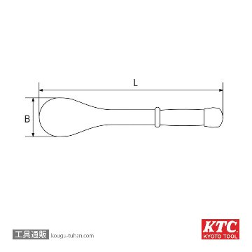 KTC ZGWPA20525 (6.3SQ)絶縁トルクレンチの画像