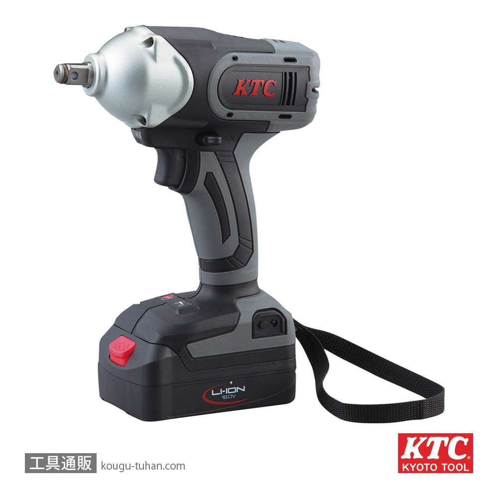 KTC JTAE411A 12.7Sコードレストルクリミットインパクトレンチセットの画像