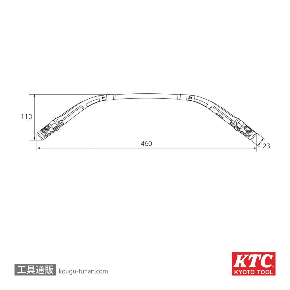 KTC AL814N 充電式LEDネックライトの画像