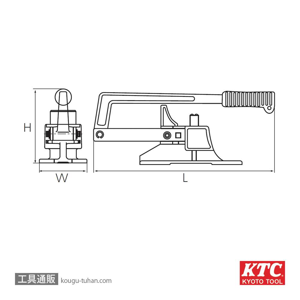 KTC FV10 フレキツバ出し工具の画像