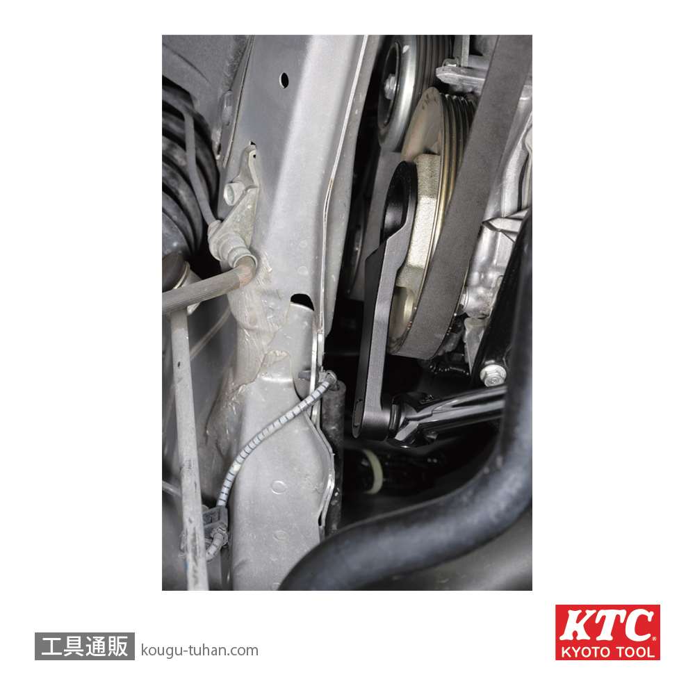KTC AE703A ホンダライフ用クランクプーリーホールドレンチの画像