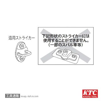 KTC ATP9022 ドア・ゲートストッパーセットの画像
