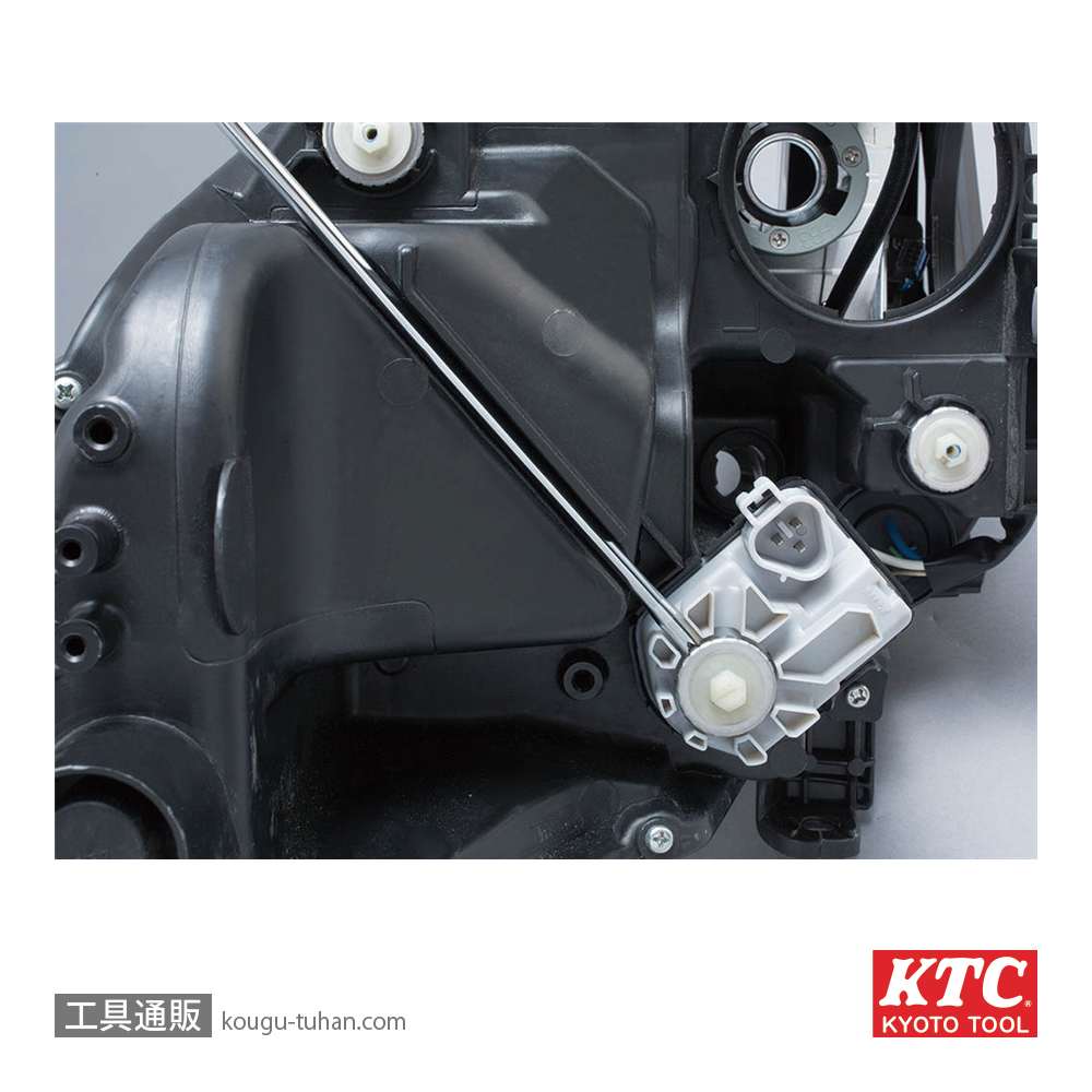 KTC ADR10 ヘッドライト光軸調整レンチ(ラチェットタイプ)の画像