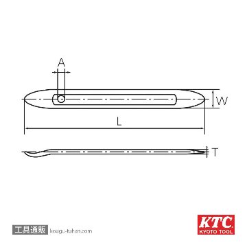 KTC OHZ-210 タイヤレバーの画像
