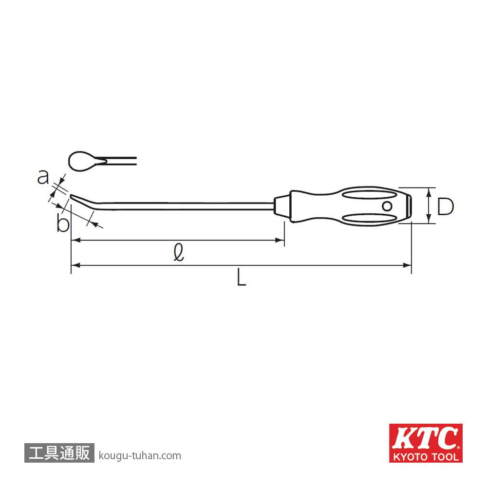 KTC AH101 ホイールキャップレンチの画像