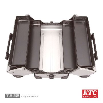 KTC EK-10A 両開きメタルケース(シルバー)の画像