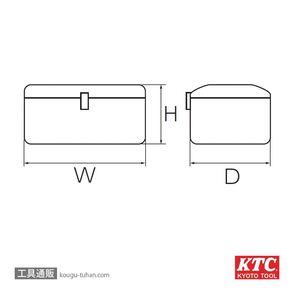 KTC SKX0213BK チェスト(ソリッドブラック)の画像