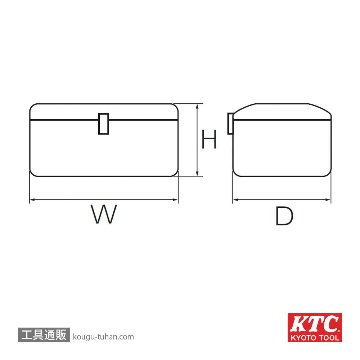 KTC SKX0213S チェスト(メタリックシルバー)の画像