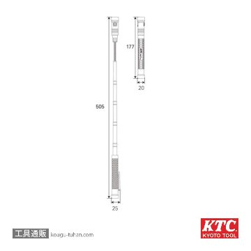 KTC AL817 充電式LEDライトピックアップツールの画像