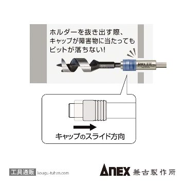 ANEX AEH-300 エクステンションホルダー300Lの画像