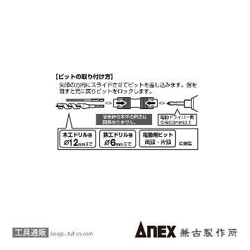 ANEX AWJ-K ダブルジョイントの画像