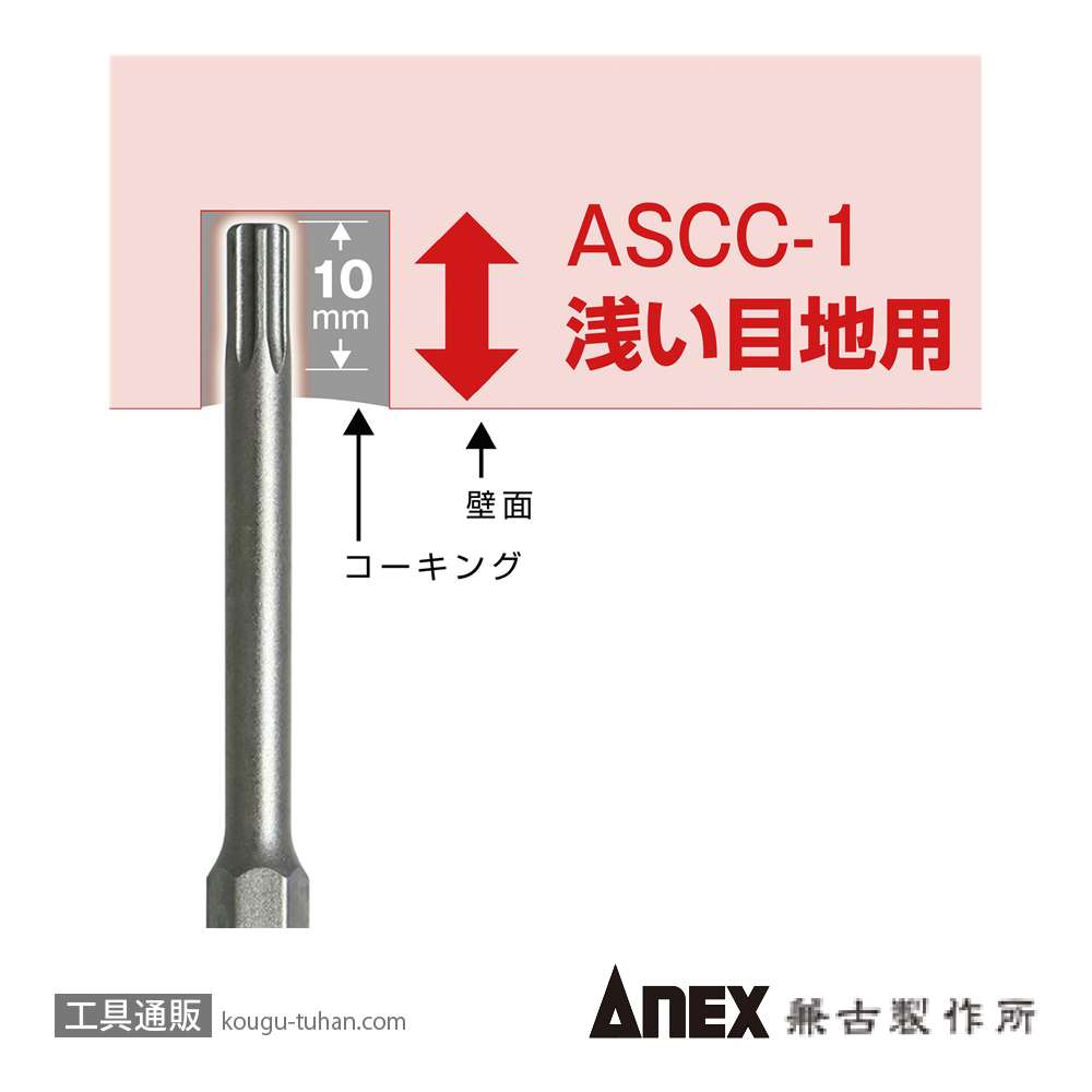 ANEX ASCC-1 ソッコーキングカッター浅い目地用の画像