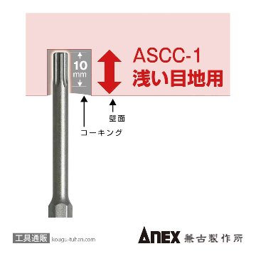 ANEX ASCC-1 ソッコーキングカッター浅い目地用の画像