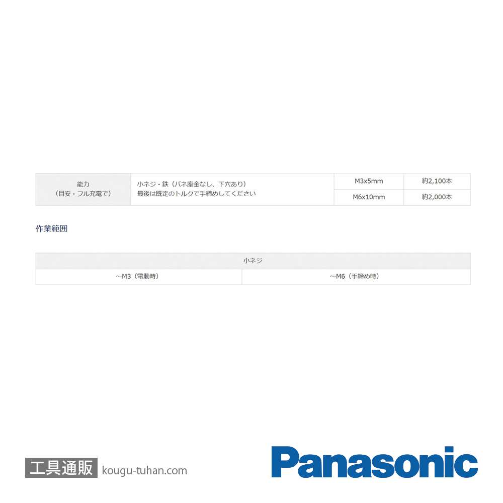 パナソニック EZ1D11S-R 充電ミニドライバー(赤)の画像