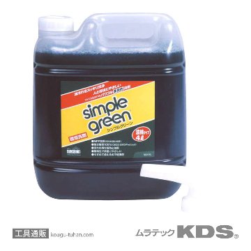 ムラテックKDS SGN-4L <シンプルグリーン 4L 詰替式ボトル>の画像