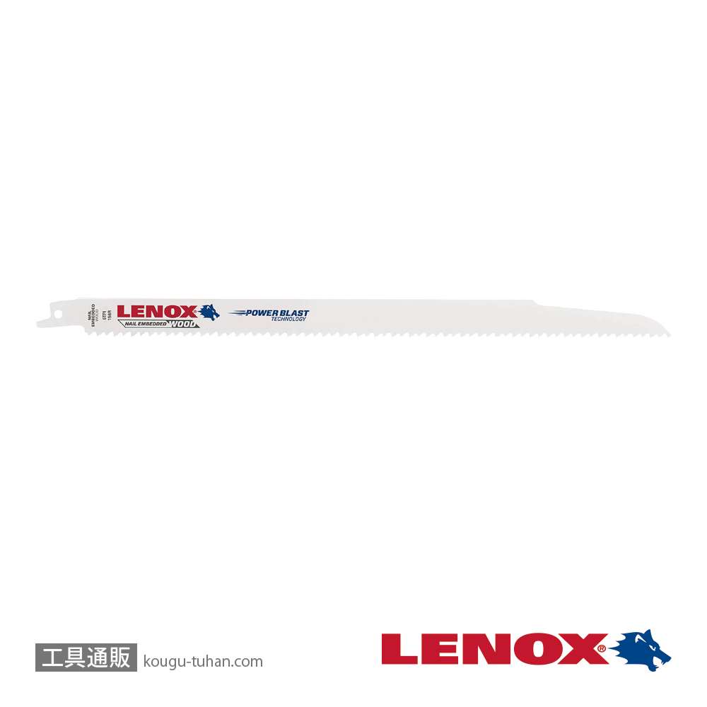 LENOX LXJP156R バイメタルセーバーソー300X6T(5枚)の画像