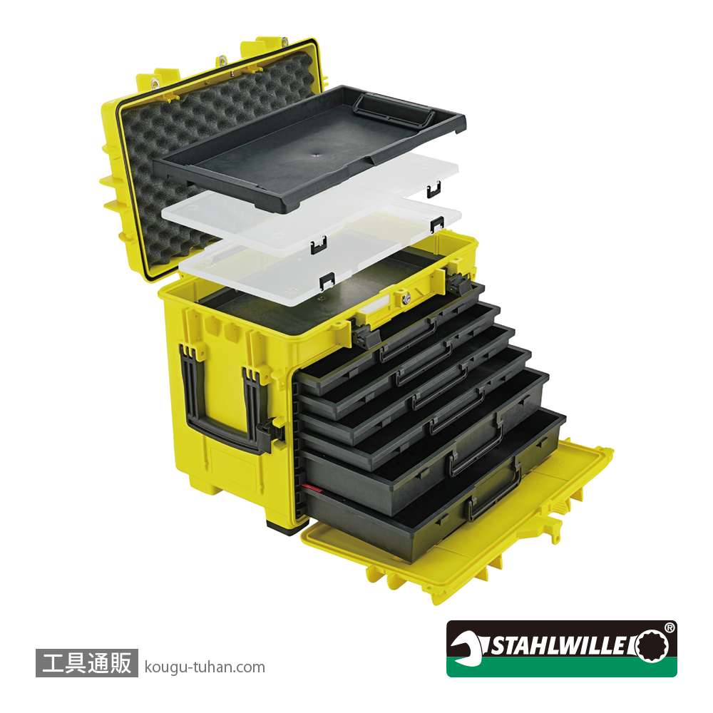 スタビレー 13217LGE キャリングケース(ルミナスイエロー) (81091301)の画像