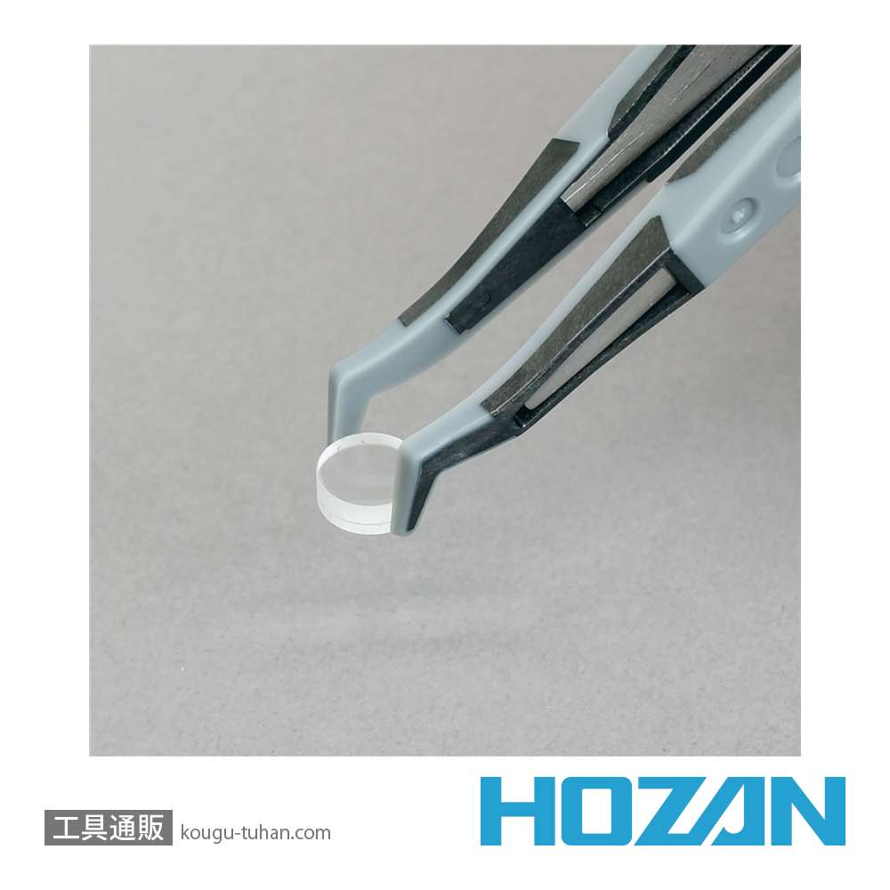 HOZAN P-642-J ESDソフトチップピンセットの画像