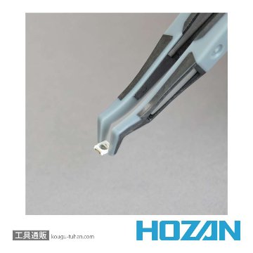 HOZAN P-642-J ESDソフトチップピンセットの画像