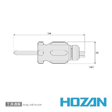 HOZAN DK-205 合格のの字曲げツールの画像