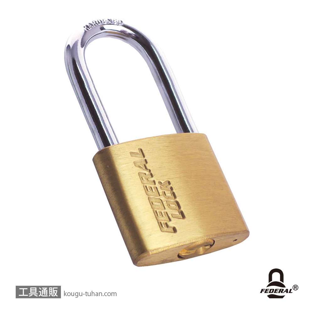 FEDERAL LOCK XD30-1.6-KA302-P 南京錠30mm(同一KEY/ツル40の画像