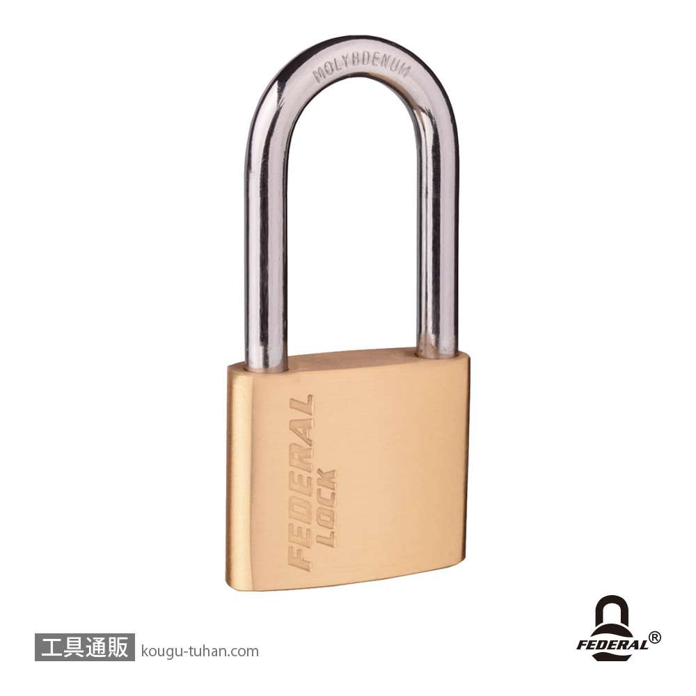 FEDERAL LOCK XD40R-1.6-P 南京錠 40mm(ツル40mm)の画像